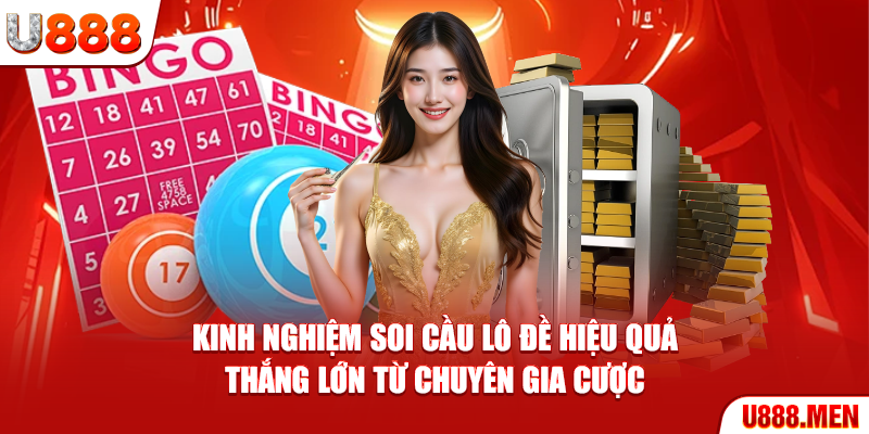 Soi Cầu Lô Đề - Chiến Thuật Chốt Số Siêu Chuẩn Xác 2025 Kinh nghiệm soi cầu lô đề hiệu quả thắng lớn từ chuyên gia cược